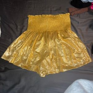Koch Erica skirt, gold and size small